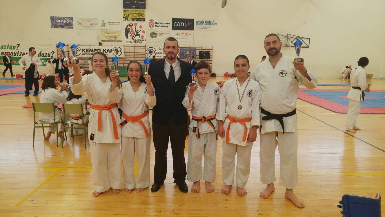 Elizondo acogió el Campeonato Navarro de Kenpo